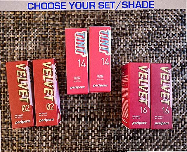 (2 pk.) PERIPERA INK THE VELVET LIP TINT (0.14 oz./4 g.): CHOOSE YOUR SHADE/S