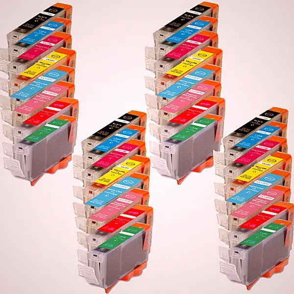 40 Pack Custom Ink Cartridges (See Description for Details)