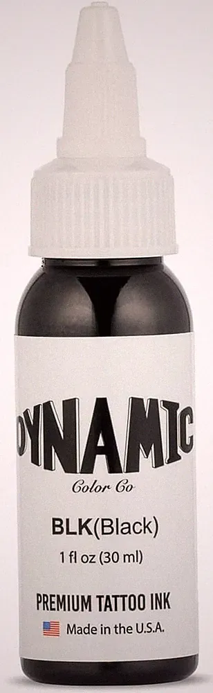 . - Black Tattoo Ink, Long Lasting Vivid Color, Sterilized, Made in USA, since 1