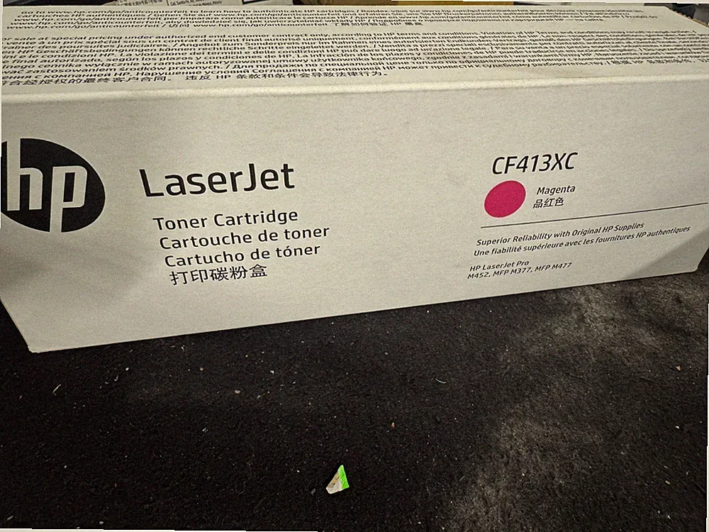 Brand new ink toner never opened