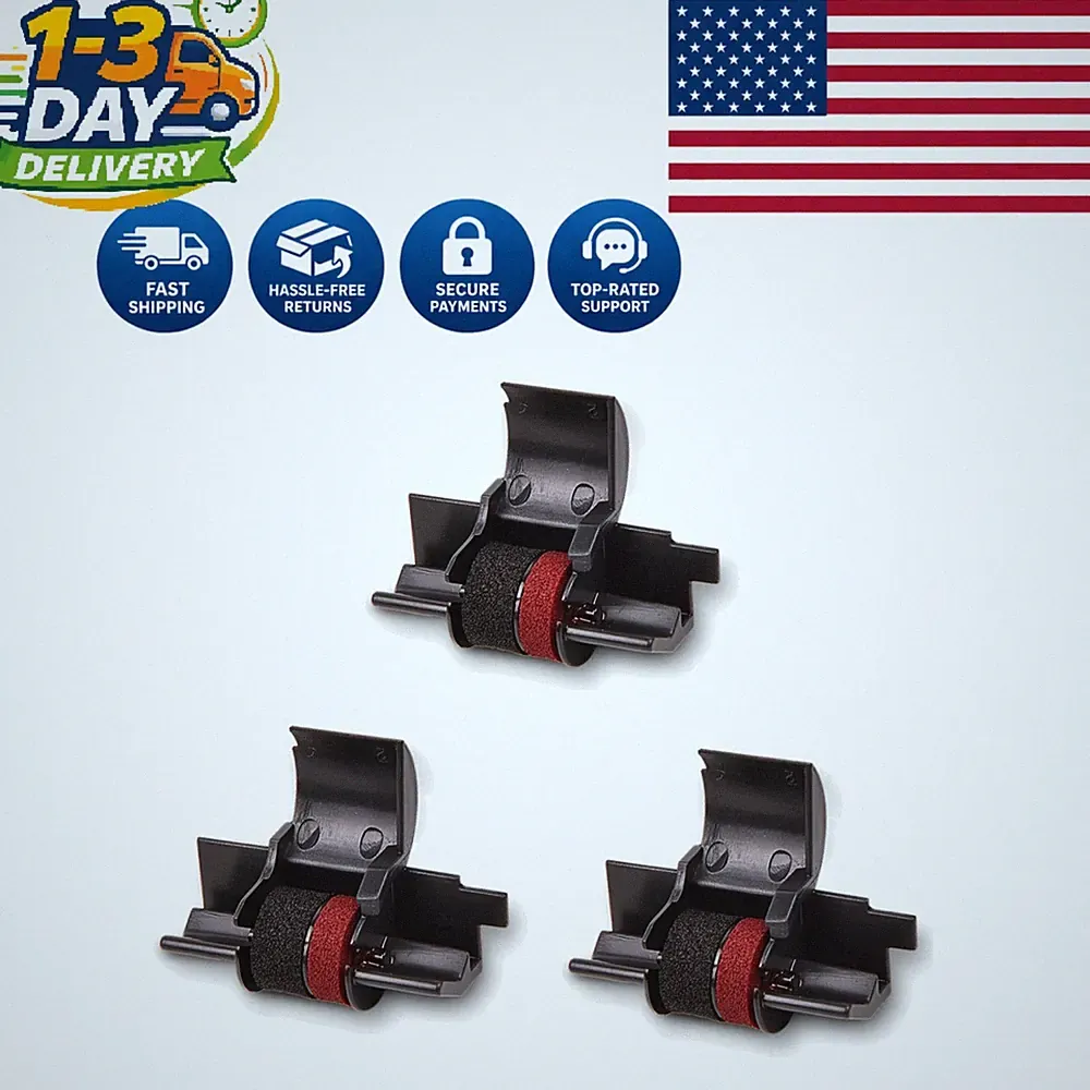 Reliable 3 Pack Ink Ribbons for Sharp EL & Canon Printers – Long-lasting Clarity