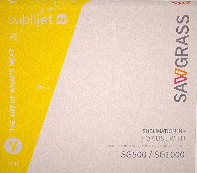 Sublijet UHD Sublimation Ink Cartridge - Yellow - High-Performance Ink SG500 SG1