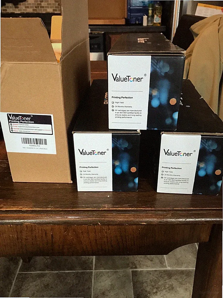 Value Toner Lazer Ink I have 3 boxes and a set of 2 Black New In Box